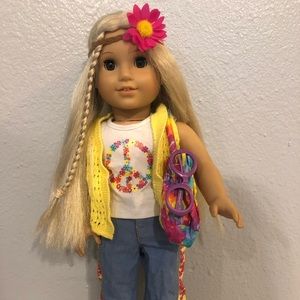 American girl doll Julie Albright 18”
